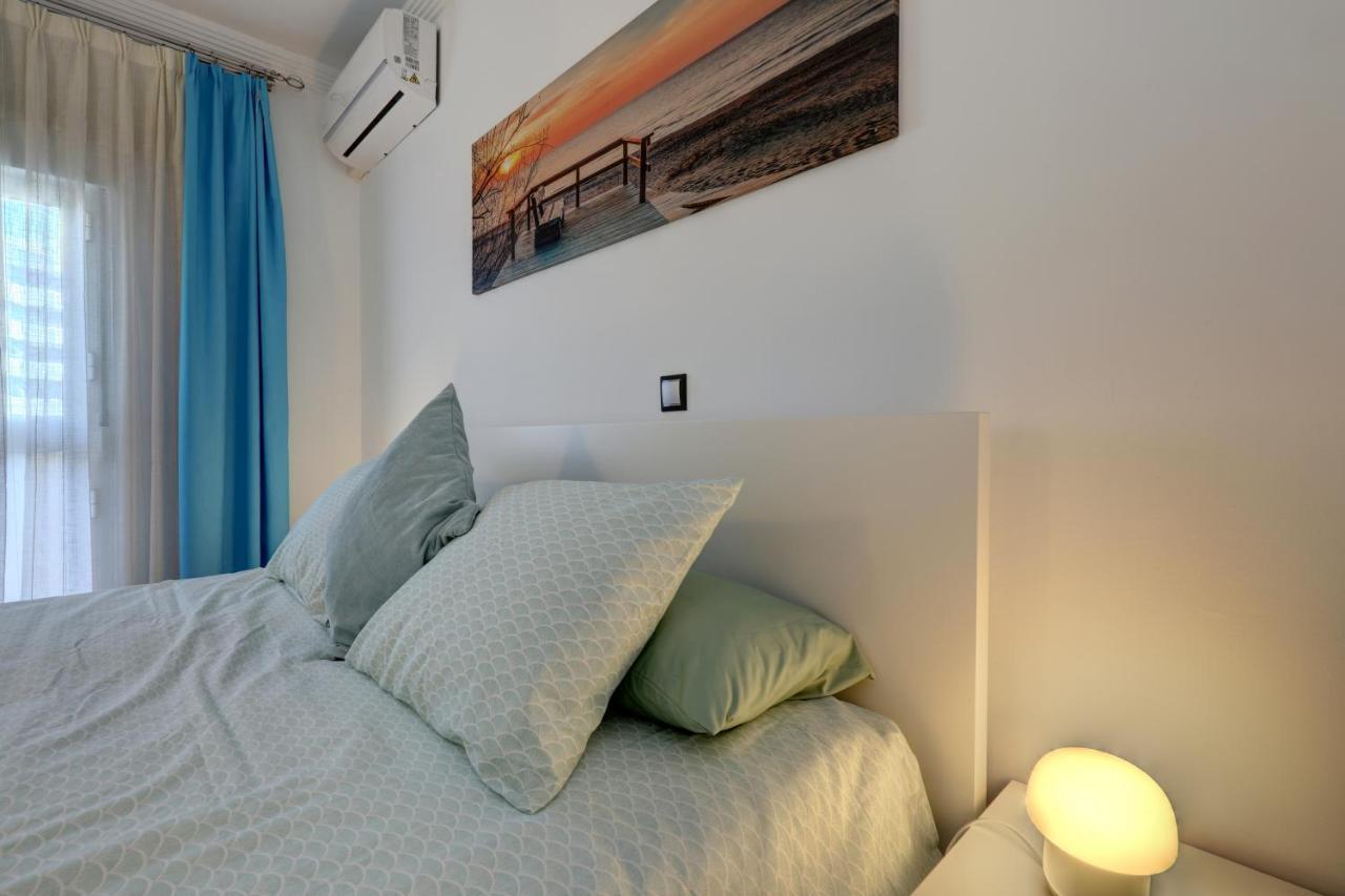 074 - Fabulous Sea View Apartment In Benal Beach Complex Benalmádena Exterior foto
